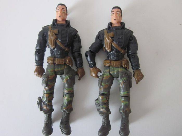 Four Lanard The Corps  Vintage 2010 Action 3.75inch Figures