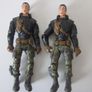 Four Lanard The Corps  Vintage 2010 Action 3.75inch Figures Image 3