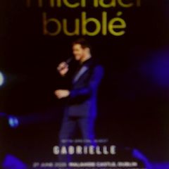 4 Michael Buble Tickets for this afternoon Sat 27th June 80 euro