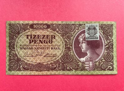 Hungary  10,000 Pengo. 1945.