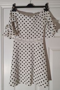 River Island new boat neck beautiful dress size 11/12Y