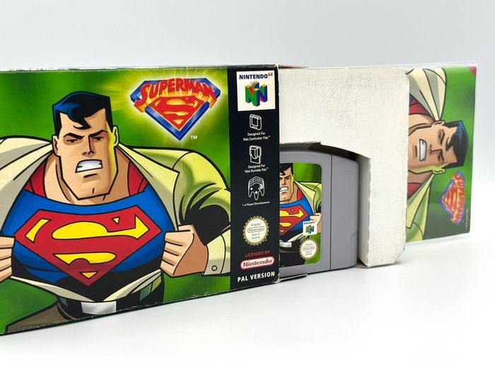 Superman for Nintendo N64 - Boxed