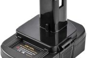 Battery Converter Adapter For Dewalt/Milwaukee 20V Li-Ion Convertor For RYOBI 18V Lithium&amp;Ni-NH&amp;Ni-CD Batte