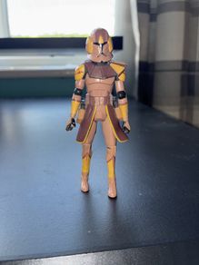 Star Wars Clone Commander Jet (Rare Figure) 2008