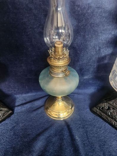 Victorian working oil lamps