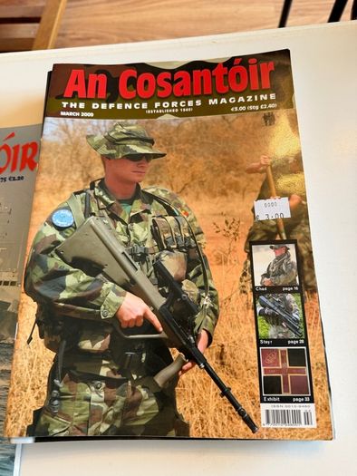 An Cosantoir. Irish Defence Forces Magazine Bundle. 11 in Total.