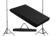 Backdrop Support System 300 x 300 cm Black