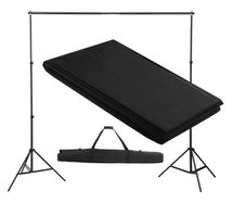 Backdrop Support System 300 x 300 cm Black