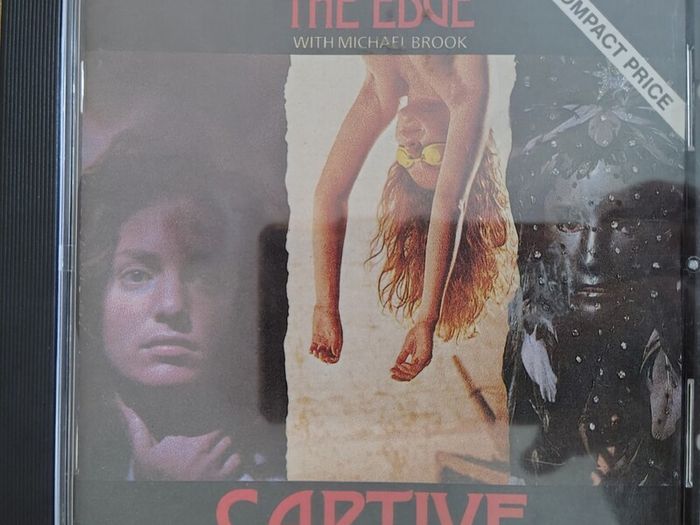The Edge (U2) - Captive CD (1986) Soundtrack Electronic Art Rock VG+