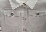 Cute pale green jacket Age 3-4 fleece lined