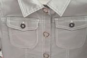 Cute pale green jacket Age 3-4 fleece lined