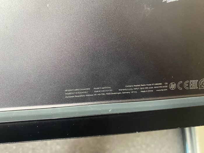 FOR PARTS/REPAIR HP Envy x360 Convertible 13inch Laptop Notebook