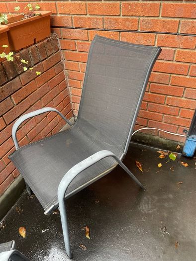 Two outdoor chairs