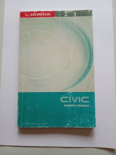 1989/90 Honda Civic Handbook