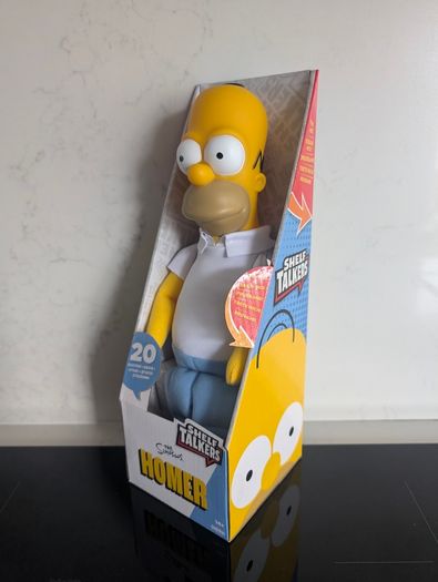 The Simpsons Shelf Talker Homer Simpsons Plush Toy - 30cm