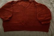 Stella McCartney Oversized Orange Jumper UK14