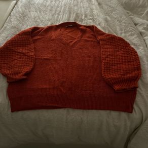Stella McCartney Oversized Orange Jumper UK14