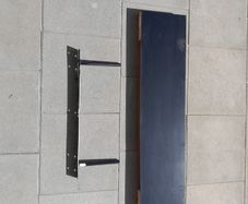 IKEA Lack Floating Shelf black