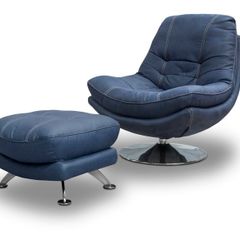 Contempory Swivel chairs footstools for sale in Dublin