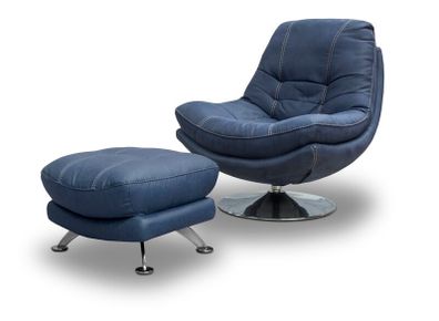 Contempory Swivel chairs footstools for sale in Dublin