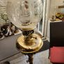 Fantastic victorian brass oil lamp . extends to 2m. Image 6