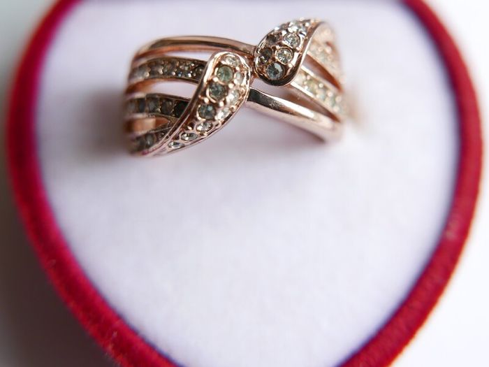 Vintage 18K GP Gold Plated Ring size K