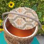 mid century plant stand or storage stand Image 5
