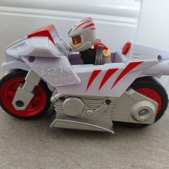 MOTO Pups Wildcat: PAW Patrol Deluxe Pull Back Motorcycle