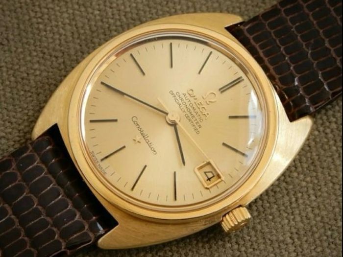Omega Constellation 168.009 Automatic Cal.561 168.017 18K Gold 750