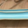 Zatchels Handmade Leather Satchel - Pastel Baby Blue - Made in UK Image 4