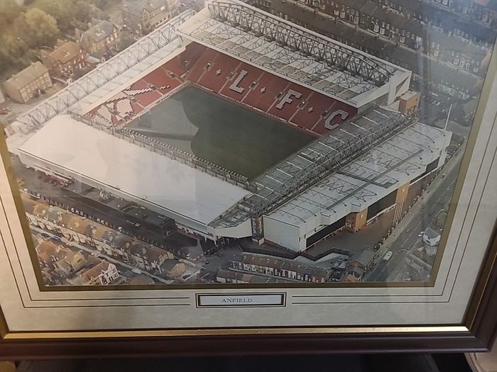 Framed Anfield Picture