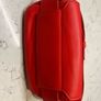 Carditosale Red Saffiano Leather Belt Bag Image 4