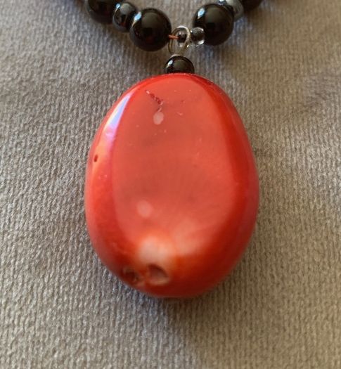 Red Coral Pendant