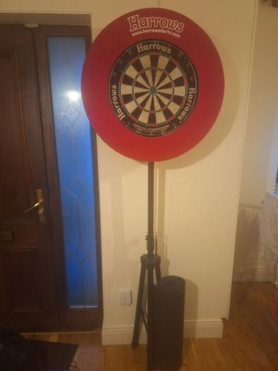darts set up