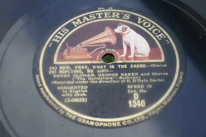 Antique Gramophone records