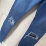 New Look blue womens jeans Image 4