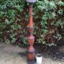 3 Foot 19th Century Mahogany Candle Stick Image 2