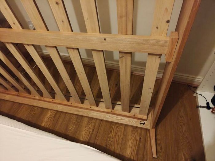 Broken king size bedframe