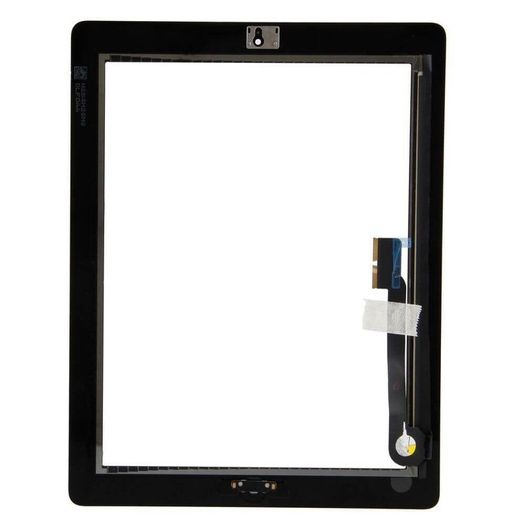 For iPad 3 iPad 4 Touch Screen Digitizer Glass with Home Button and Adhesive