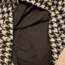 Warehouse Houndstooth Wool Skirt Image 4