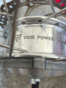 Yose power 250w front hub motor 700c disc wheel