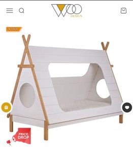 Kids Designer Woo Tipi Bed