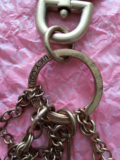 Juicy Couture Vintage Bag Charm/Key Chain