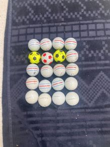 20 B Grade Chrome Soft Balls
