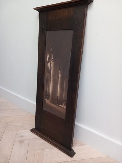 Very large framed carbon photograph 1905