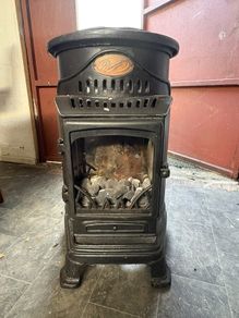 Provence Portable Gas Stove Heater (Missing Front Glass Panel - For Parts / Repair)