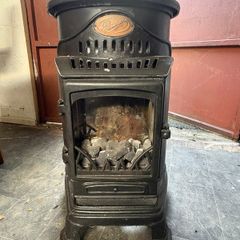 Provence Portable Gas Stove Heater (Missing Front Glass Panel - For Parts / Repair)