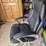 Palermo high back executive chair - black faux leather - Office Swivel Chair Image 3