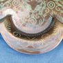 18" Hand Etched Art Deco Copper tray Image 5