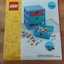 Transparent Red 5005873  LEGO 3 draw Rack System Image 2